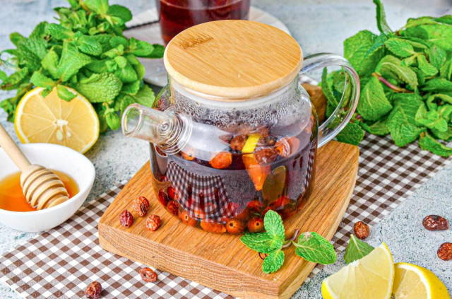 Отвар шиповника