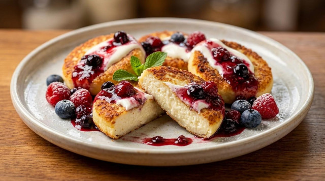 Сырники из творога на сковороде