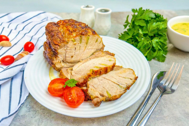 Мясо шпигованное