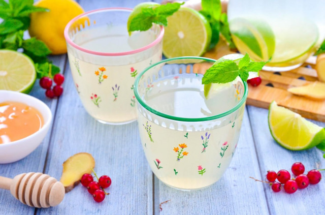 Имбирно лимонный напиток для похудения