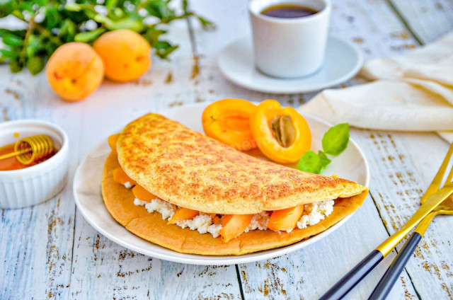 Овсяноблин на кефире