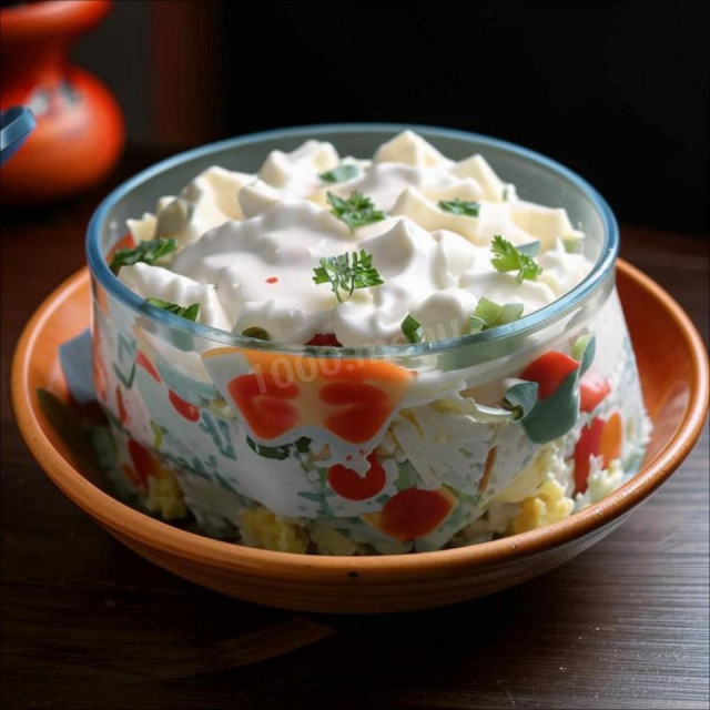 Салат Оливье по ГОСТу СССР