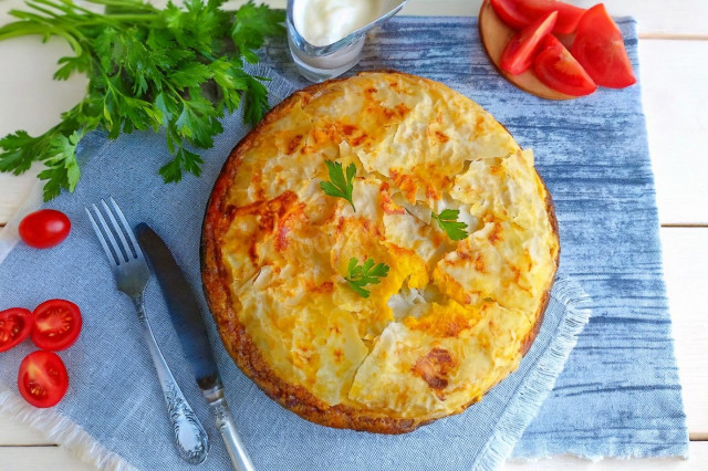 Пирог из теста фило
