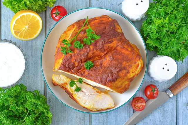 Куриная грудка в аэрогриле сочная