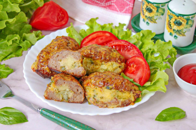 Сочни из мяса с картошкой
