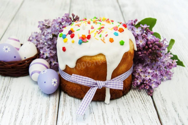 Меренга для кулича