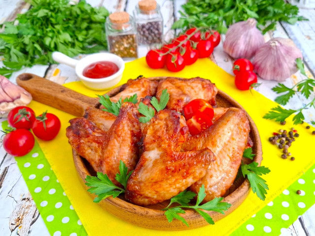 Куриные крылья в аэрогриле