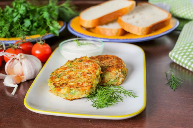 Котлеты капустные с сыром