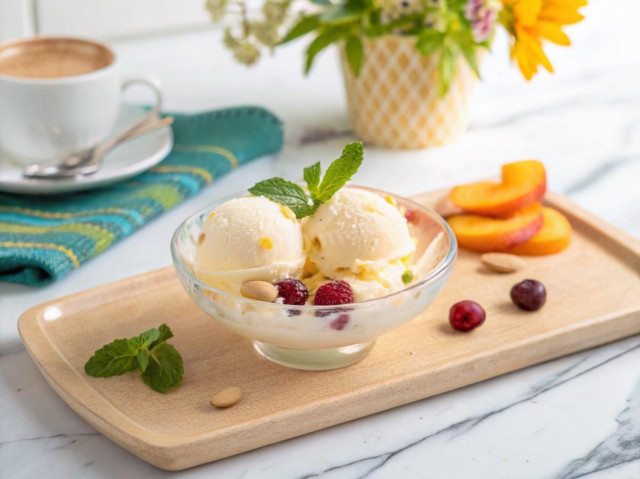 Мороженое из козьего молока