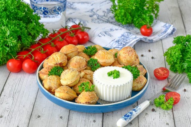 Замороженные жареные пельмени в аэрогриле