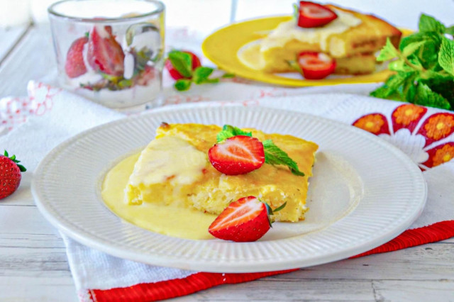 Творожная запеканка как в детском саду