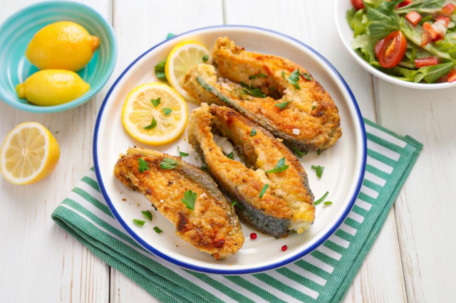 Жареная кефаль на сковороде