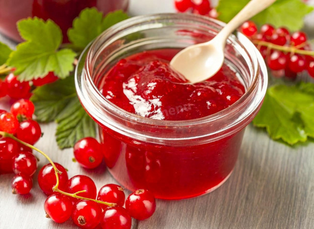 Конфитюр из красной смородины на зиму