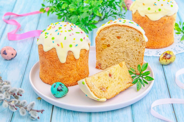 Кулич без сахара