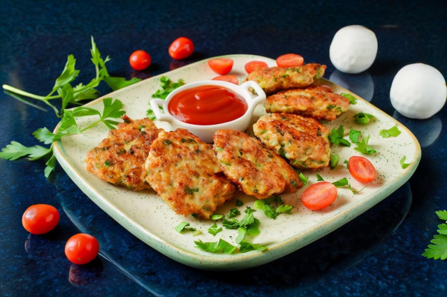 Рубленные котлеты из куриного филе