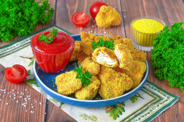 Наггетсы в аэрогриле