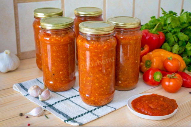 Аджика армянская на зиму