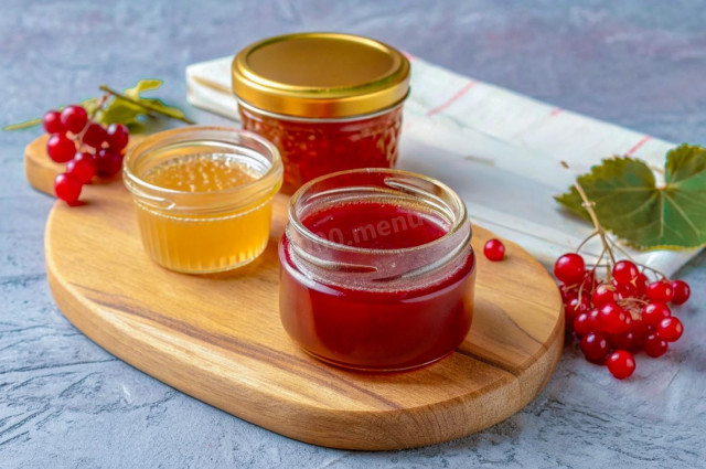 Калина с медом заготовка на зиму