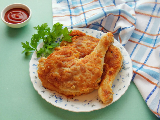 Куриные ножки на сковороде