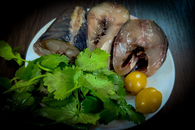 Скумбрия пряного посола по-домашнему