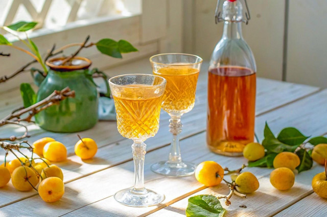 Домашнее вино из алычи