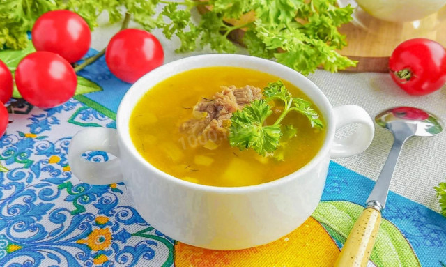 Суп гороховый классический с мясом