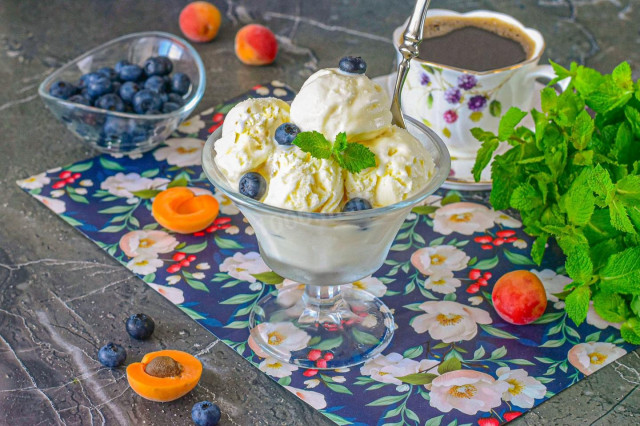 Мороженое за 5 минут без мороженицы