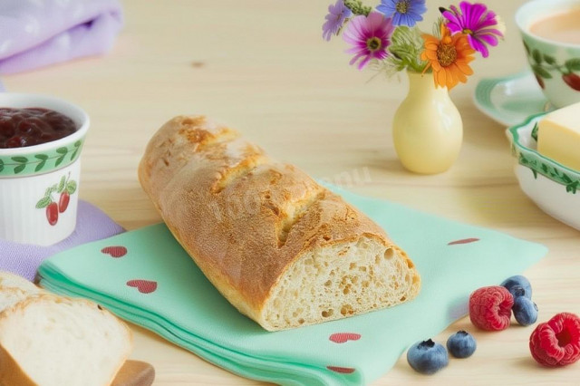 Домашний французский багет в духовке