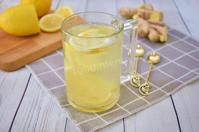 Имбирный чай с лимоном для похудения