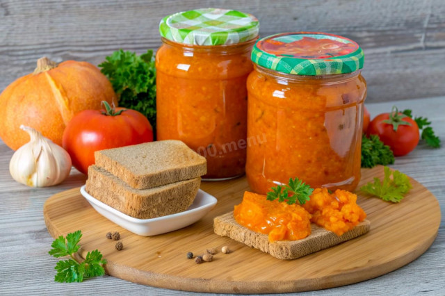 Тыквенная икра на зиму