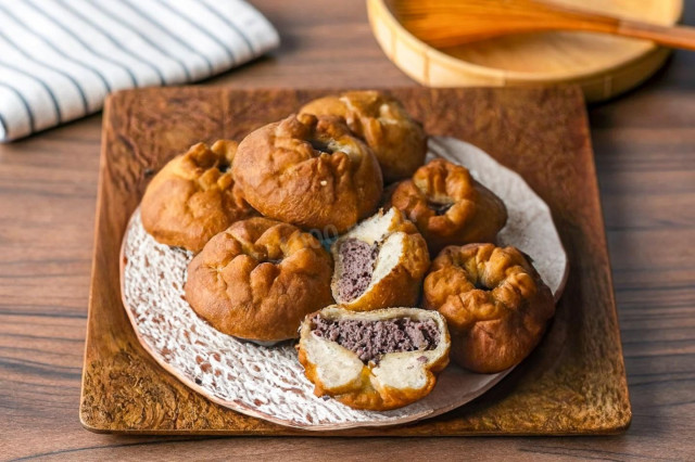 Перемячи татарские с фаршем мясным