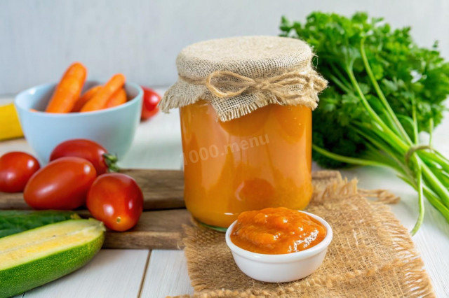 Кабачковая икра в духовке на зиму