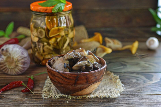 Маринованные подберезовики на зиму