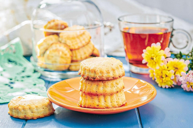 Печенье из творога и сметаны