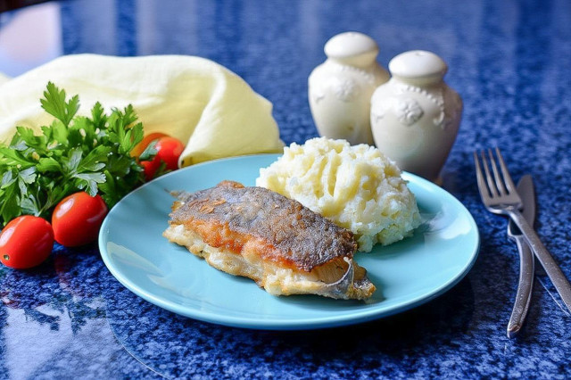 Картофельное пюре с рыбой