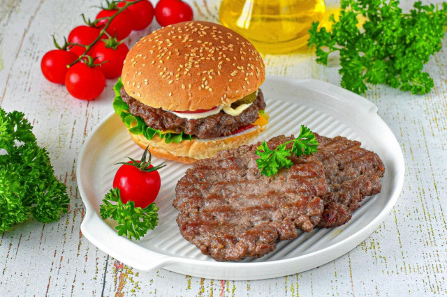 Котлеты для бургеров из фарша