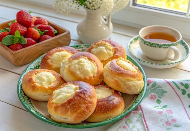 Булочки сметанники