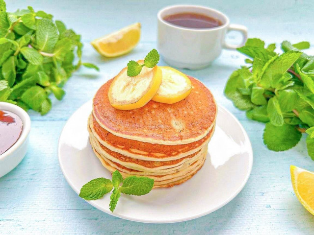 Творожные панкейки