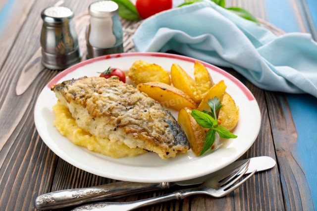 Скумбрия с сыром запеченная в духовке