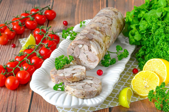 Зельц в бутылке