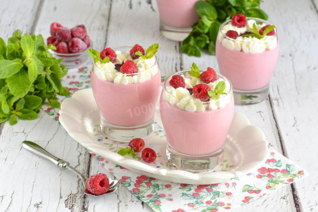 Малиновый мусс