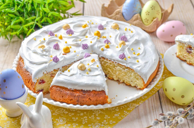 Кулич без духовки