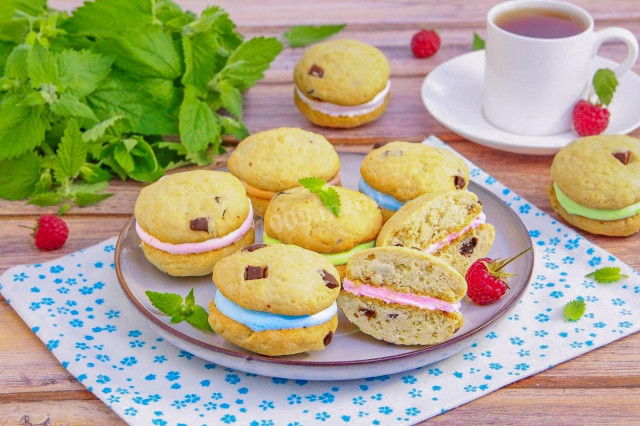 Домашнее печенье с маршмеллоу