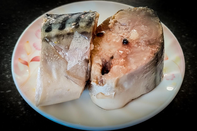 Скумбрия в горячем маринаде