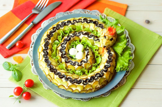 Салат Змейка