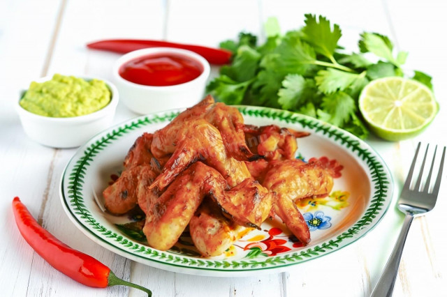 Крылышки с хрустящей корочкой в духовке