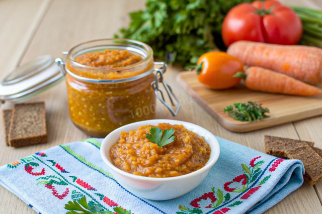 Икра из патиссонов на зиму