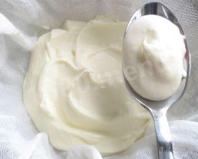 Сыр типа Маскарпоне на сметане и молоке