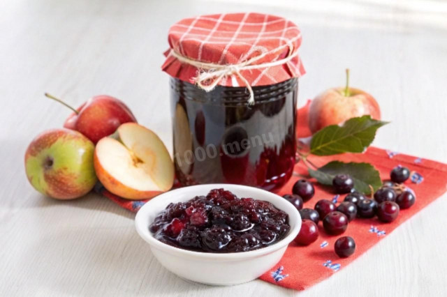 Варенье из рябины с яблоками