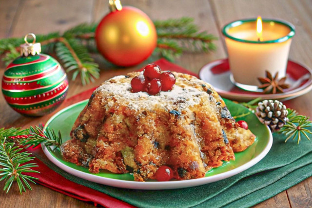 Английский рождественский пудинг